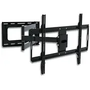 Techly Wandhalterung fuer Lcd Tv 81,28Cm bis 177,80Cm Tragklast 45Kg Slim Schwarz Ausziehbarer Arm zu 688Mm  Ica-Plb-23M 8051128106671