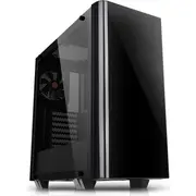 Thermaltake View 21 Tempered Glass Black  Ca-1I3-00M1Wn-00 4717964409843 Ob-Tht-298