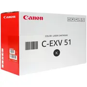 Canon Toner C-Exv51 Bk 0481C002 Schwarz bis zu 69.000 Seiten  4549292053678