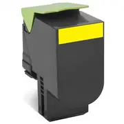 Toner Lexmark 80C2Hye Yellow Oryginał  0734646497190