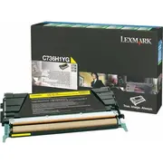 Toner Lexmark C736H1Yg Yellow Oryginał  0C736H1Yg 0734646047661