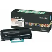 Toner Lexmark X264H11G Black Oryginał  0734646317498
