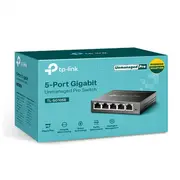 Tp-Link  Tl-Sg105E Web managed Wall mountable Gigabit Ethernet Copper ports quantity 5 Power supply type External 36 months 6935364022037