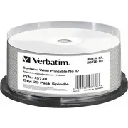 Verbatim Bd-R 25 Gb 6X sztuk 43738  023942437383