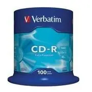 Verbatim Cd-R 700 Mb 52X 100 sztuk 43411 