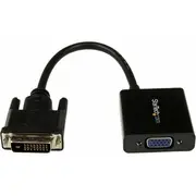 Adapter Av Startech Kabel Dvi - D-Sub 0.25M Black Dvi2Vgae  065030850834