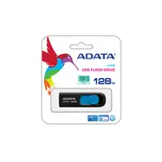 Adata  Uv128 128 Gb Usb 3.0 Black/Blue Auv128-128G-Rbe 4713435799444