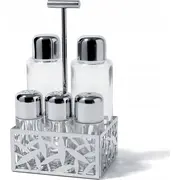 Alessi Cactus Condiment Set - oil,vinegar,SP,spices Msa16  8003299925100