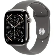Apple Watch 11 Gps  Cellular 42Mm Natural Titanium Sport Band S/M Graphite Mf8M4Wf/A 195950630039
