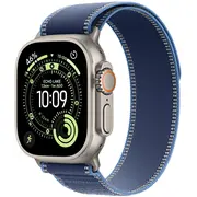 Apple Watch Ultra 3 Gps  Cellular 49Mm Natural Titanium Case Blue Trail Loop - M/L Mewu4Qp/A 195950609486 Zeg-Smw-Apl-789