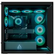 Arctic Xtender Black E-Atx Gaming Case with Side Window  Acpcc00015A 4895265000300