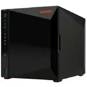 Asustor As5404T Nas/Storage server Intel Celeron N5105 4 Gb Ddr4 0 Tb Adm Black  S5624789 4710474831500
