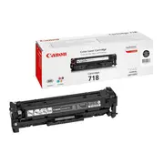 Canon  718 Bk Toner Cartridge Black 2662B002 4960999628639