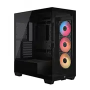 Corsair Case 3500X Rsr Argb Tg Mid-Tower Black  Cc-9011322-Ww 840440407096 Kocrroc03500Xrb