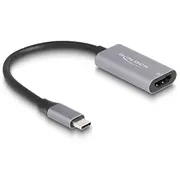 Adapter Av Delock 60021 zewnętrzna karta graficzna usb 7680 x 4320 px Black, Gray  4043619600212