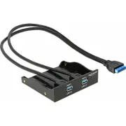 Delock Panel przedni 3.5 / 2X Usb 3.0 61896  4043619618965