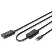 Digitus  Active Usb 3.2 Gen1 5G extension cable Da-73109 Usb-C to 4016032497394