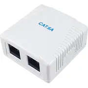 Equip 235216 gniazdko Rj-45 White  4015867233955