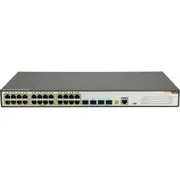Fiberhome S4820-28T-X-Pe-Ac łącza sieciowe Zarządzany L2/L3 Gigabit Ethernet 10/100/1000 Obsługa Poe 1U Black, Gray  6975489914237