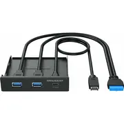Graugear Multi Frontblende mit Usb 3.1 - G-Mp01  4260746550290