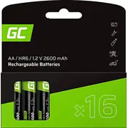 Green Cell Akumulator Aa / R6 2600Mah 16 szt.  Gr10 5907813962981