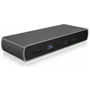 D Dockingstation Thunderbolt 4 Type-C 4Xusb-A/3Xusb-C/Hdmi Icy Box Black  Ib-Dk8801-Tb4 4250078172710