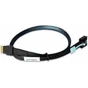 Icydock Kabel Slimsas 4I to Mcio Cable, Pcie 4.0,0.5M  Mb403L-B 4713227446822