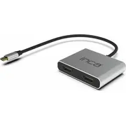 Inca Adapter Itpc-4 Typ C  2Xhdmi 4K30Hz,1Xusb-A,1Xusb-C Itpc-4T 8681949014246
