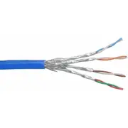 Inline Kabel instalacyjny rolk, Cat.6, 1000 Mbit, 100M, niebieski 76499B  4043718112098