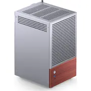 Jonsbo T6 Pc Case, Mini-Tower, Mini-Itx, Tempered Glass, Wood - Silver  Gejb-154 6970620554037