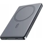 Joyroom Powerbank Jr-Pbm08 5000Mah 20W z ładowaniem indukcyjnym - szary  6956116713294