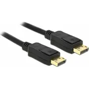 Kabel Delock Displayport - 10M Black 84862  4043619848621