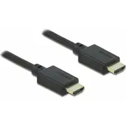 Kabel Delock Hdmi - 2M Black 85388  4043619853885