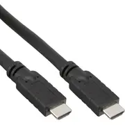 Kabel Inline Hdmi - 15M Black 17615E  4043718064540