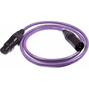 Kabel Melodika Xlr - 0.5M fioletowy  05907609000248