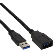 Kabel Usb Inline Usb-A - 2 m Black B-35620  4043718304776