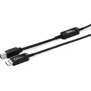 Kabel Usb Microconnect Usb-A - Usb-B 15 m Black Mc-Usb3.0Ab15Op  5704174889960