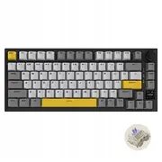 Klawiatura Ak820 Pro Gift  Black-Gray-Yellow-3 Model Rgb Ak820Pro-G-Bgy 6976412980879