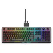 Dell  Alienware Tri-Mode Aw920K Wireless Gaming Keyboard Rgb Led light Us Bluetooth Dark Side of the Moon Numeric keypad Cherry Mx Red connection 545-Bbfl 5397184790373