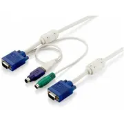 Levelone Kable Kvm, 5M, White Acc-2103  4015867134191
