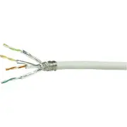Logilink Netzwerk Verlegekabel S/Ftp Cat.7, weiß, 305M  Cpv0055 4052792051100