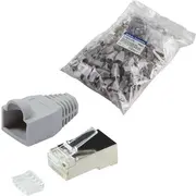 Logilink Złącze wtykowe Cat6 Rj45 100 sztuk Mp0021  4052792027488
