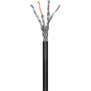 Microconnect Kabel Cat 6, S/Ftp, 100M, Black Kab028-100  5712505471937