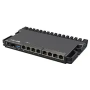 Mikrotik  Wired Ethernet Rb5009UgSIn, Quad core 1.4 Ghz Cpu, 1Xsfp, 7Xgigabit Lan, 1X2.5G 1Xusb, Can be powered in 3 different ways, Cpu temperature monitor, Mounts Four of these s a Single 1U Rackmount Space, Os L5 Wir Rb5009UgSIn 4752224007148