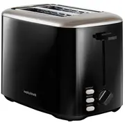 Morphy Richards 222064 toster 7 2 kaw. 800 W Black  - Solid Gloss 5011832069788 069154