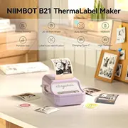 Niimbot B21 Pro Portable Label Printer Purple  6978061956755 080525