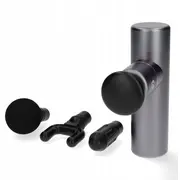 Masażer Nedis Pistolet do masażu Smartlife 5 trybów  Bthmsg10Gy 5412810447329