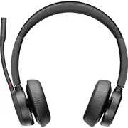 Poly Voyager 4320 Microsoft Teams Certified Usb-A Headset Bt700 dongle Przewodowy i Bezprzewodowy Biuro/Centrum telefoniczne Usb Typu-A Bluetooth Black  77Y98Aa 5715063301333
