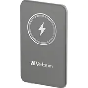 Powerbank Verbatim Charge N Go Magnetic Wireless 5000Mah Usb-C Pd 3.0 Gray  32244 0023942322443