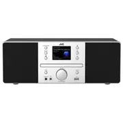 Jvc Rd-E874B Tower Bluetooth 20 W Black, Silver  Jvcrde874B 4975769485336 Oavjvcrap0022